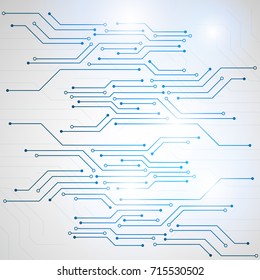 Abstract technological background. Structure square pattern backdrop. Vector illustration