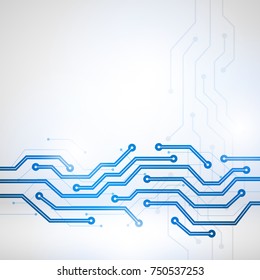 Abstract technological background. Structure square pattern backdrop. Vector illustration
