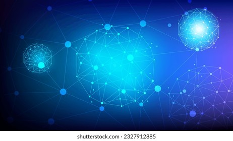 Abstract technological background with various technological elements. Structure pattern technology backdrop. Vector illustration