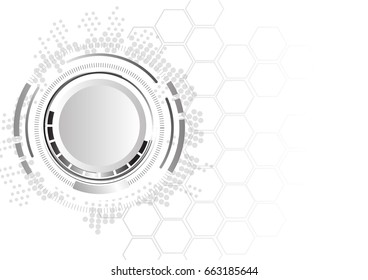 Abstract technological background with various technological elements. Structure pattern technology backdrop. Vector