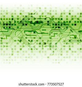 Abstract technological background with various elements. Structure pattern technology backdrop. Vector