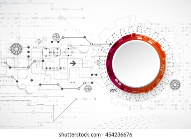 Abstract technological background.  Vector