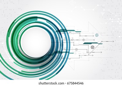 Abstract technological background. Vector