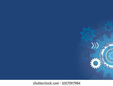 Abstract technological background. Vector illustration.