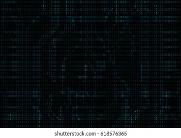 Abstract technological bitmap circuit background vector design 