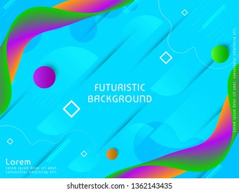 Abstract technological futuristic background