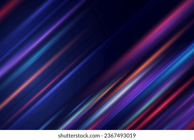 Abstract technological futuristic background. Motivational fast moving speed lines. Futuristic dynamic motion technology. Template of express lanes, lines. for games, business cards, posters, banners.