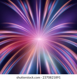 Abstract technological futuristic background. Motivational fast moving speed lines. Futuristic dynamic motion technology. Template of express lanes, lines. for games, business cards, posters, banners.