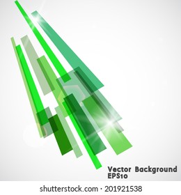 Abstract technology 3d lines. Vector illustration. Abstract background for your design.