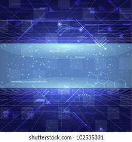 Abstract technology background