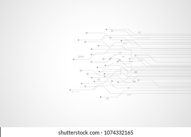 Abstract Technology Background