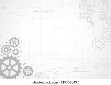 Abstract Technology Background