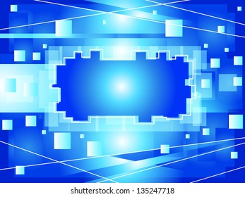Abstract technology background