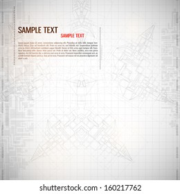 Abstract technology background 