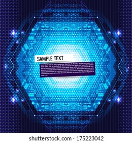Abstract technology background