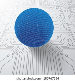 Abstract technology background 