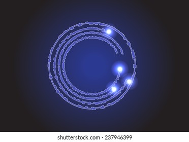 Abstract technology background
