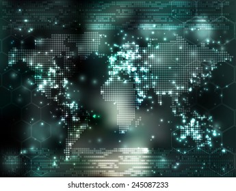 Abstract technology background 