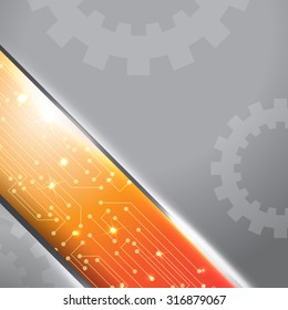 Abstract technology background