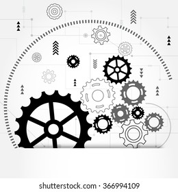 Abstract technology background
