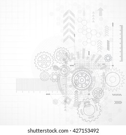Abstract Technology Background