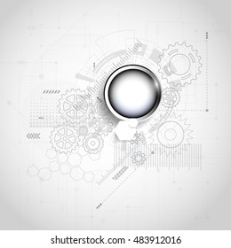 Abstract technology background
