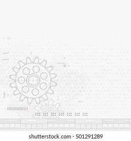 Abstract technology background