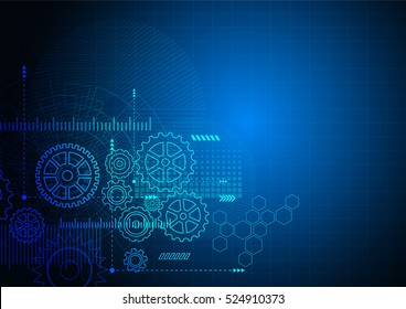 Abstract technology background