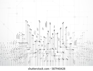Abstract Technology Background
