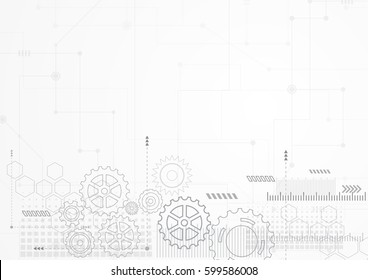 Abstract Technology Background