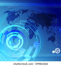 Abstract technology background