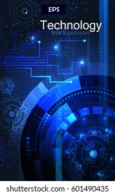 Abstract technology background