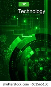 Abstract technology background