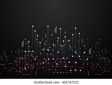 Abstract technology background