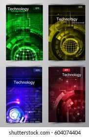 Abstract technology background