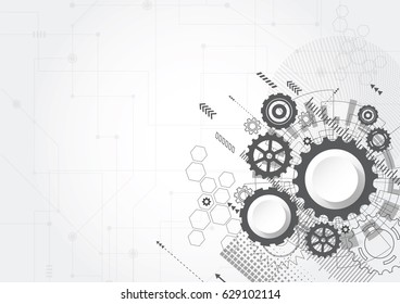 Abstract technology background