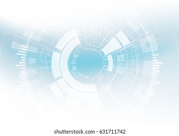 Abstract Technology Background