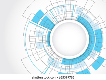 Abstract Technology Background