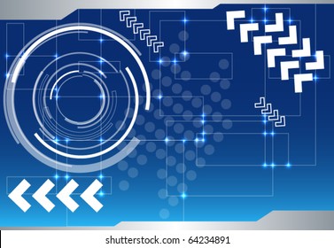 Abstract technology background
