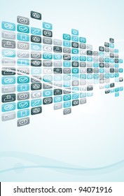 abstract technology background