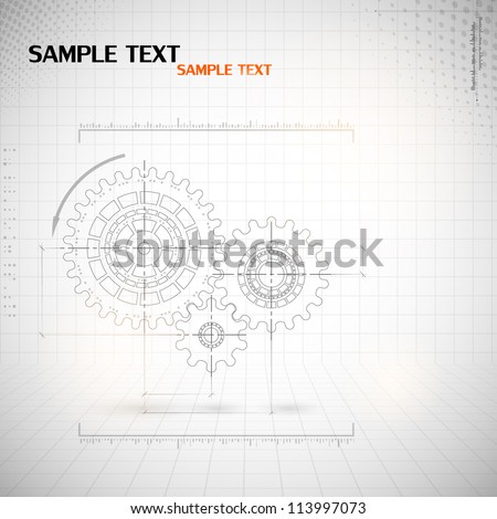 Abstract technology background