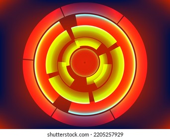 Abstract Technology Background for all Digital