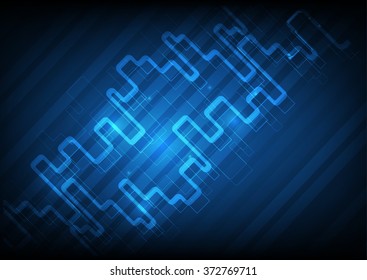 Abstract technology background. Beautiful colors.