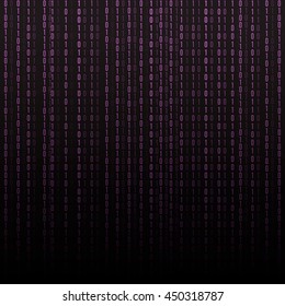 Abstract technology background. Binary Computer Code.
