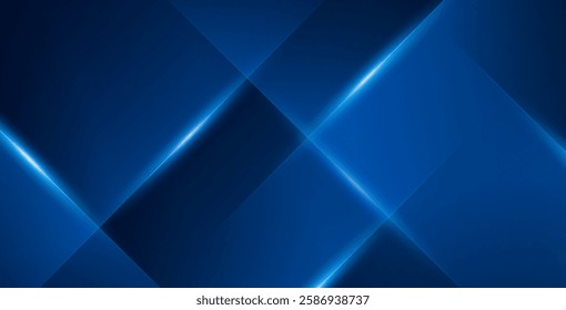 Abstract technology background with a blue and black luxury design, featuring sleek innovation elements, perfect for modern digital and futuristic projects.