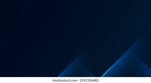 Abstract technology background with a blue and black luxury design, featuring sleek innovation elements, perfect for modern digital and futuristic projects.
