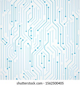 Abstract Technology Background , blue circuit board pattern