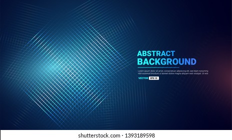 Abstract technology background with bule line. digital future technology concept. vector illustration.