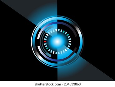 abstract technology background with circle