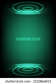 abstract technology background circle geometry decoration science and technology background eps10